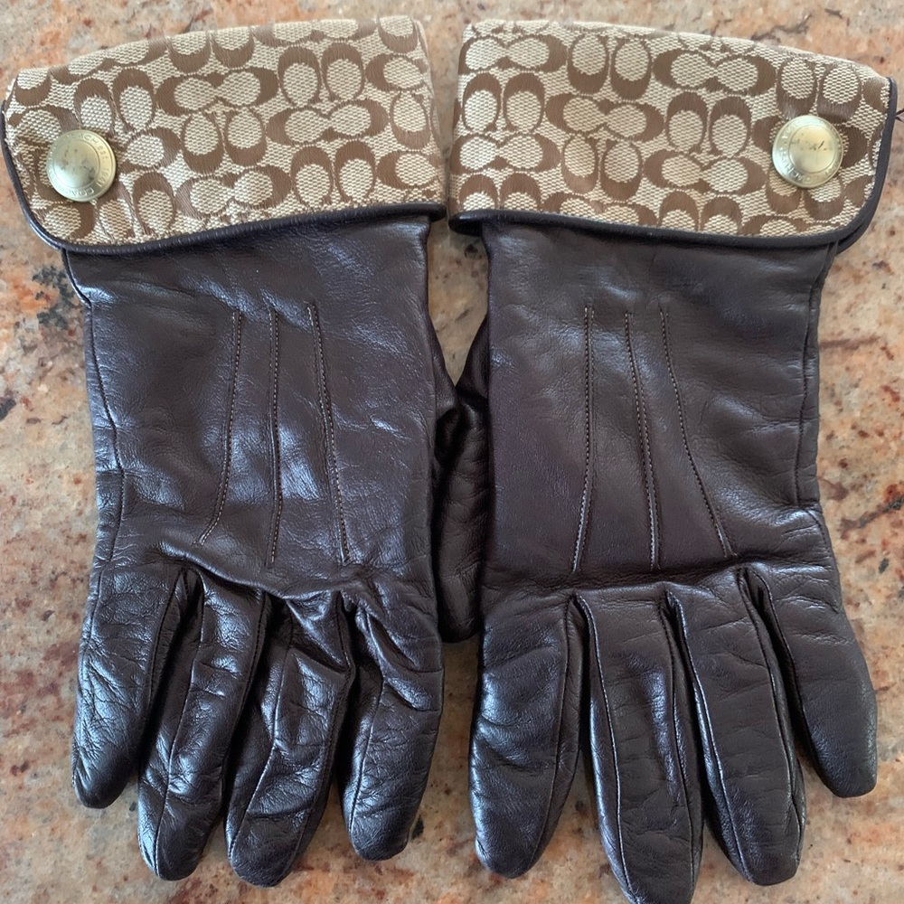 Coach gloves